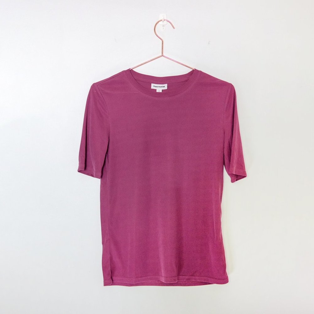 Frank & Oak Soft Ribbed T-Shirt